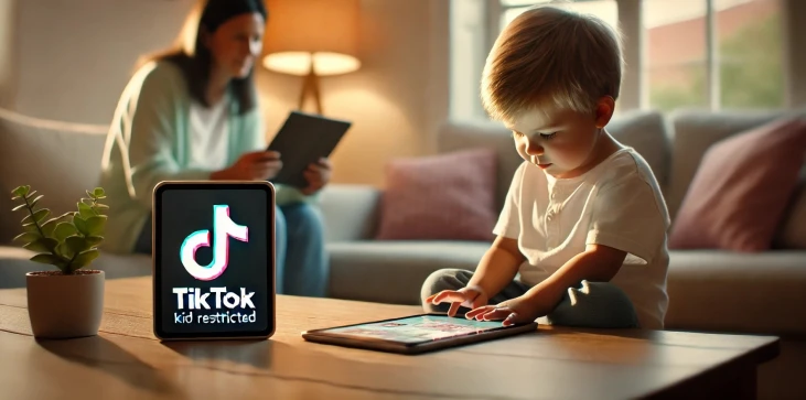 tik tok dítě